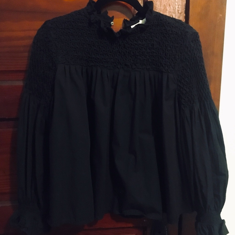 Maeve by Anthropologie Modern Peasant Blouse